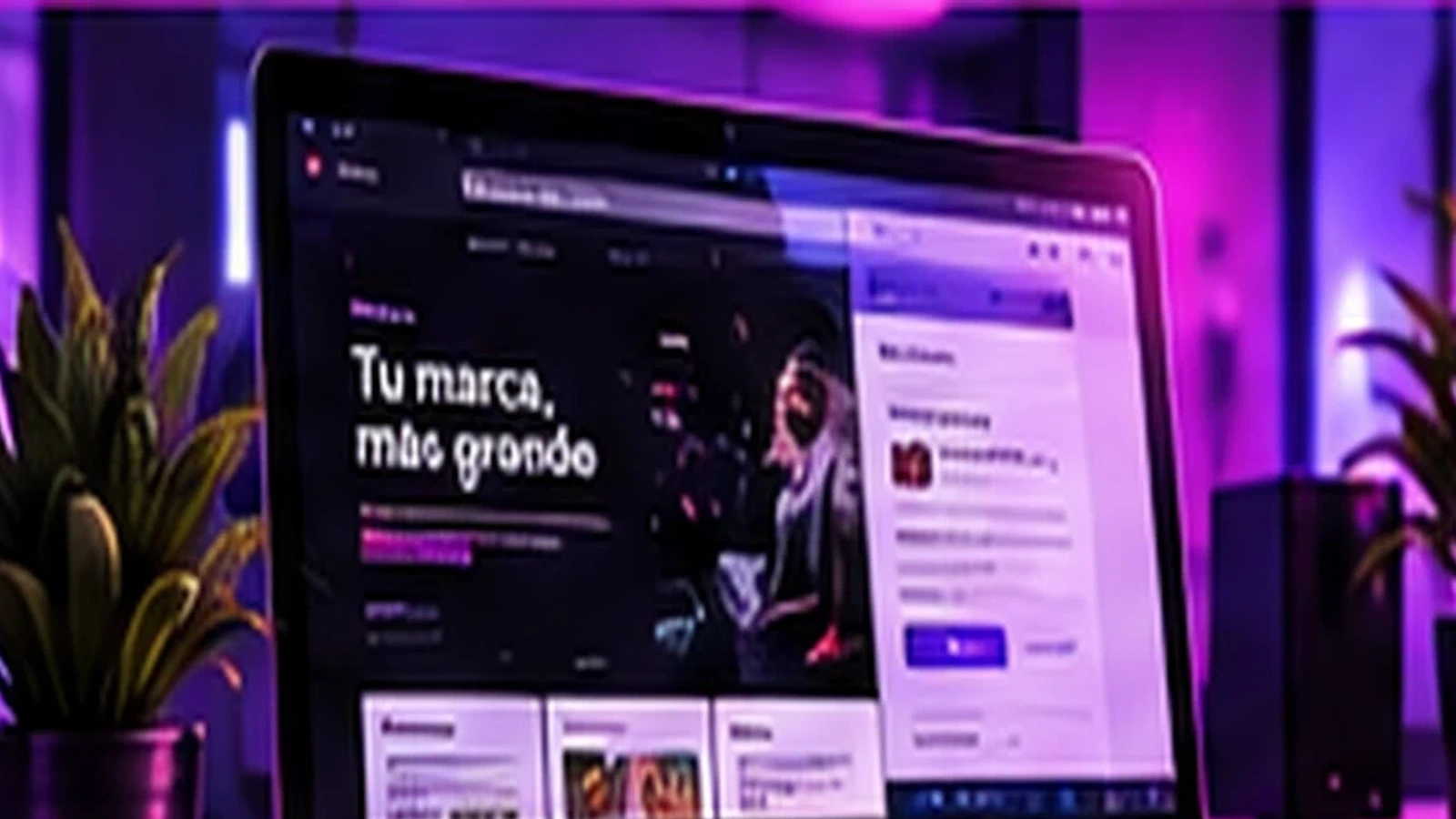 Ilustración de Páginas web corporativas